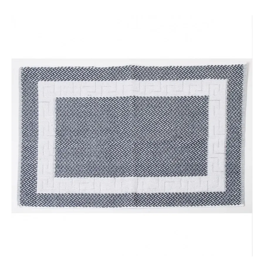 Πατάκι Μπάνιου Μαίανδρος Μελανζέ 100% Βαμβακερό (50x75) - 650gsm Πατάκι Μπάνιου Μαίανδρος Μελανζέ 100% Βαμβακερό (50x75) - 650gsm