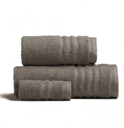 Σετ Πετσέτες 3 Τεμαχίων Melinen Premio Brown 100% Combed Cotton (600gsm)