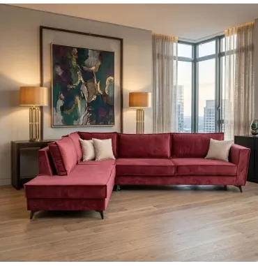 Γωνιακός Καναπές ΚΩΔ 269 (300x230cm) - Ύφασμα & Διαστάσεις Επιλογής