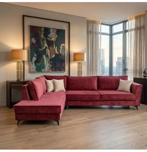 Γωνιακός Καναπές ΚΩΔ 269 (300x230cm) - Ύφασμα & Διαστάσεις Επιλογής