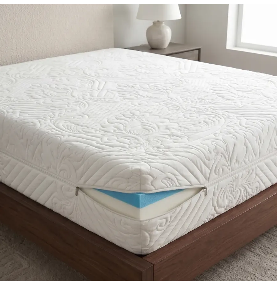 Στρώμα Eco Foam Διπλής Πυκνότητας - Χωρίς Ελατήρια 18cm