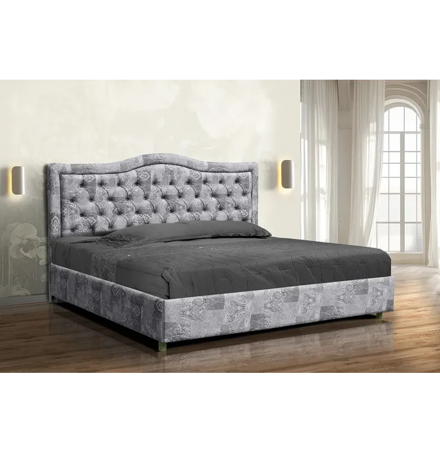 Υφασμάτινο Κρεβάτι 160Χ200 SKU 02876 - Dennino Strom