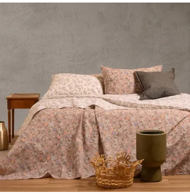 ΣΕΤ ΣΕΝΤΟΝΙΑ KING SIZE AMY BEIGE ULTRA LINE